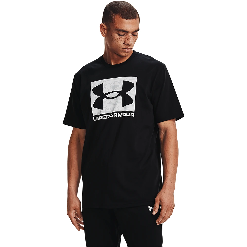 Under Armour Mens Under Armour ABC Camo Boxed Logo Short Sleeve T-Shirt