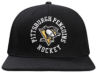 Pro Standard Mens Pro Standard Penguins Hybrid Snapback Cap - Mens Black Size One Size