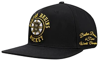 Pro Standard Mens Pro Standard Bruins Hybrid Snapback Cap - Mens Black Size One Size