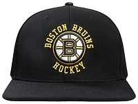 Pro Standard Mens Pro Standard Bruins Hybrid Snapback Cap - Mens Black Size One Size