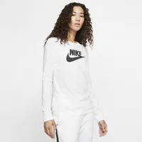 Nike Womens Nike Essential Long Sleeve Icon T-Shirt