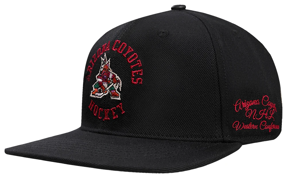 Pro Standard Mens Pro Standard Coyotes Hybrid Snapback Cap - Mens Black Size One Size