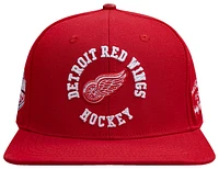 Pro Standard Mens Pro Standard Red Wings Hybrid Snapback Cap - Mens Red Size One Size