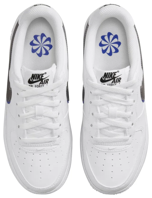 nike air force 1 scribble blue
