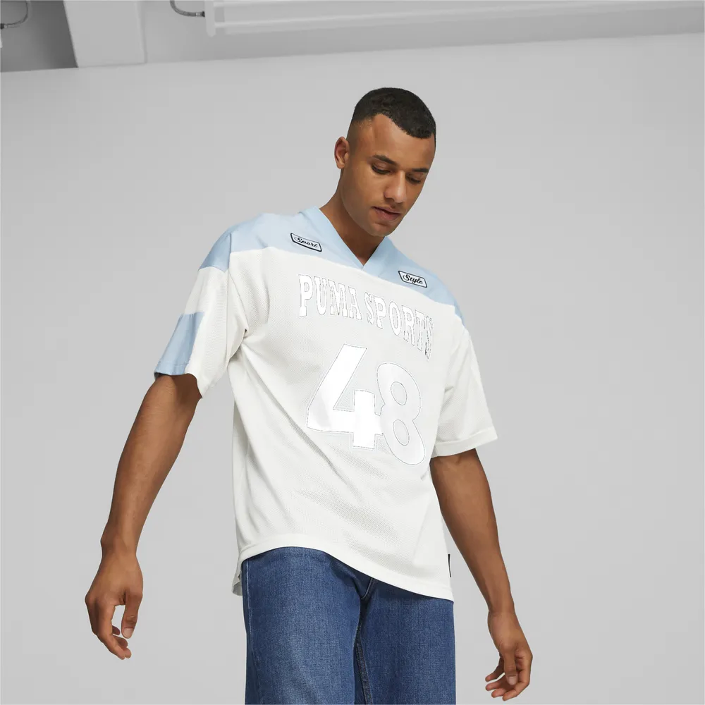 PUMA Mens Team Sports Jersey - Warm White