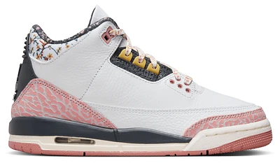 Jordan Retro 3  - Girls' Grade School