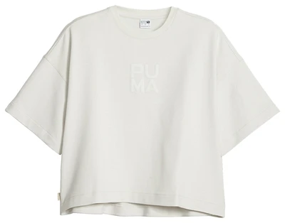 PUMA Womens PUMA Infuse Relax T-Shirt - Womens Sedate Grey Size M