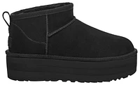 UGG Womens Classic Ultra Mini Platform - Shoes Black