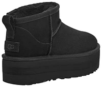 UGG Womens Classic Ultra Mini Platform - Shoes Black