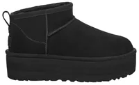 UGG Womens Classic Ultra Mini Platform - Shoes Black