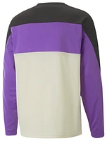 PUMA Mens Melo Be You Moto Jersey - Pristine/Purple