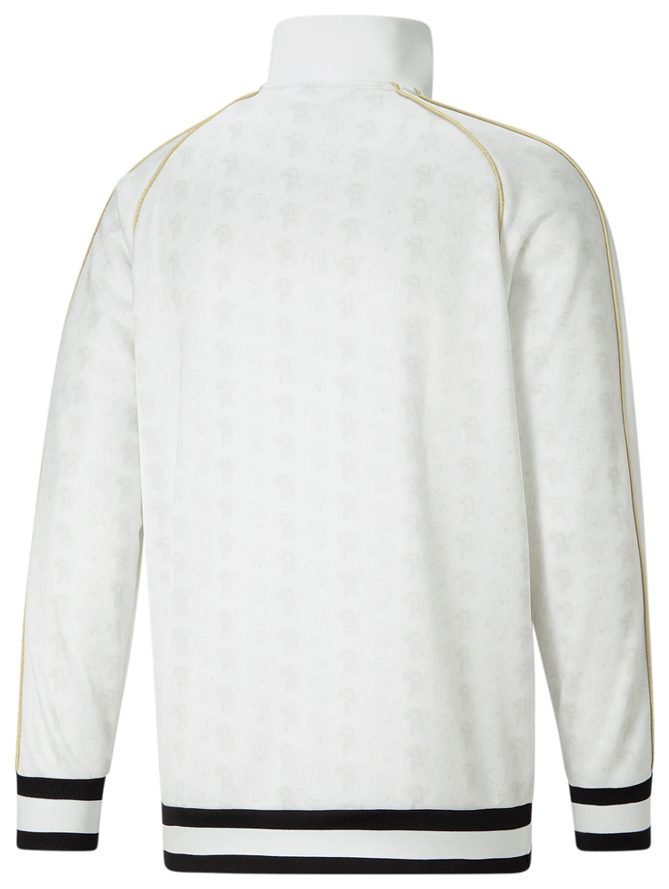 PUMA Mens PUMA T7 Sport Forever Track Jacket - Mens White/Black Size S