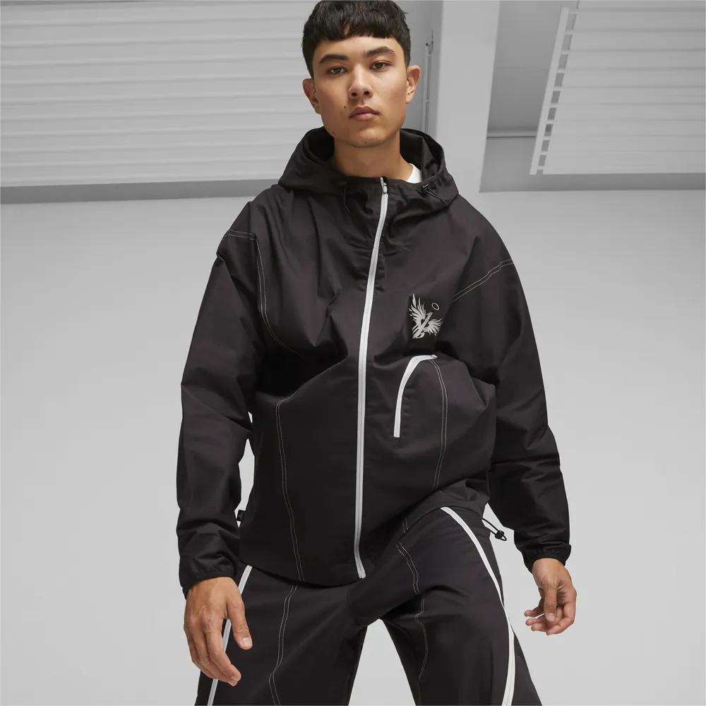 PUMA Mens PUMA Melo X Toxic Dime Jacket