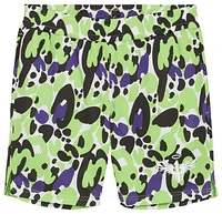 PUMA Mens Melo X Toxic AOP Shorts - Green Gecko