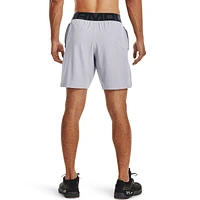 Under Armour Mens Under Armour Elevated Woven 2.0 Shorts - Mens Pitch Gray/Pitch Gray/Mod Gray Size S