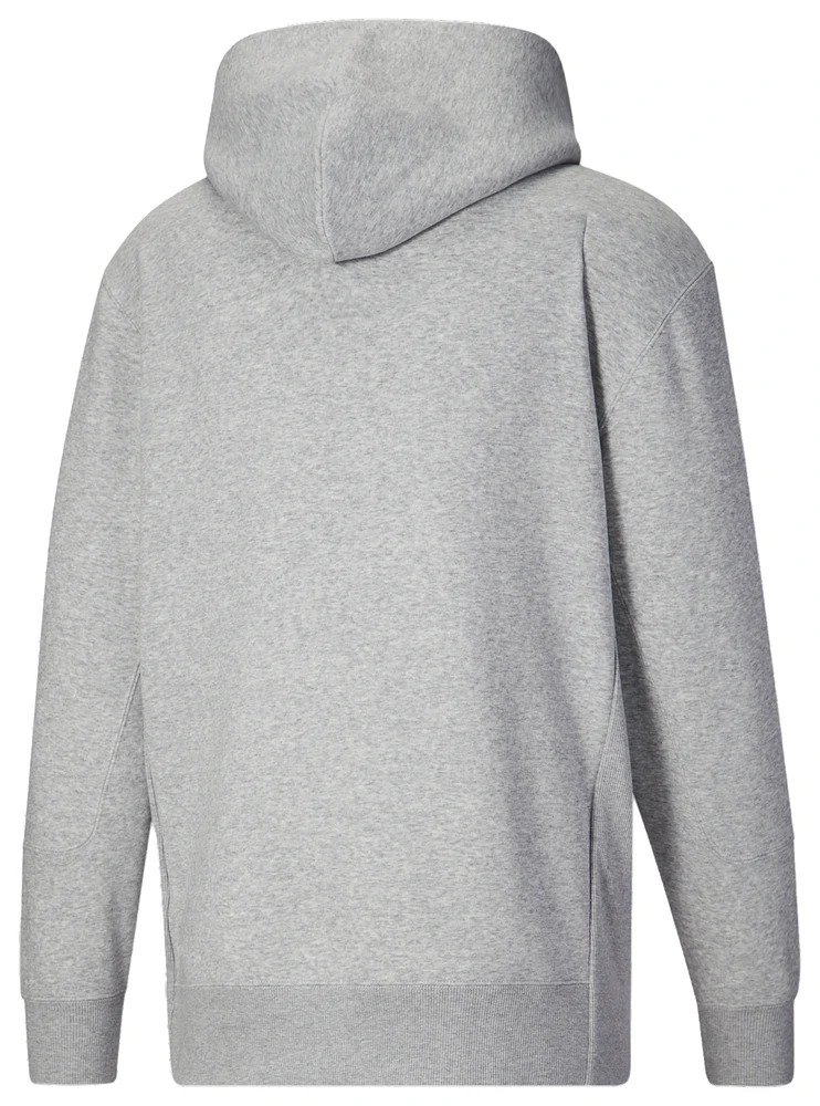 PUMA Mens Rudagon Fleece Hoodie - Light Gray Heather