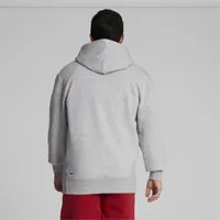 PUMA Mens Rudagon Fleece Hoodie - Light Gray Heather