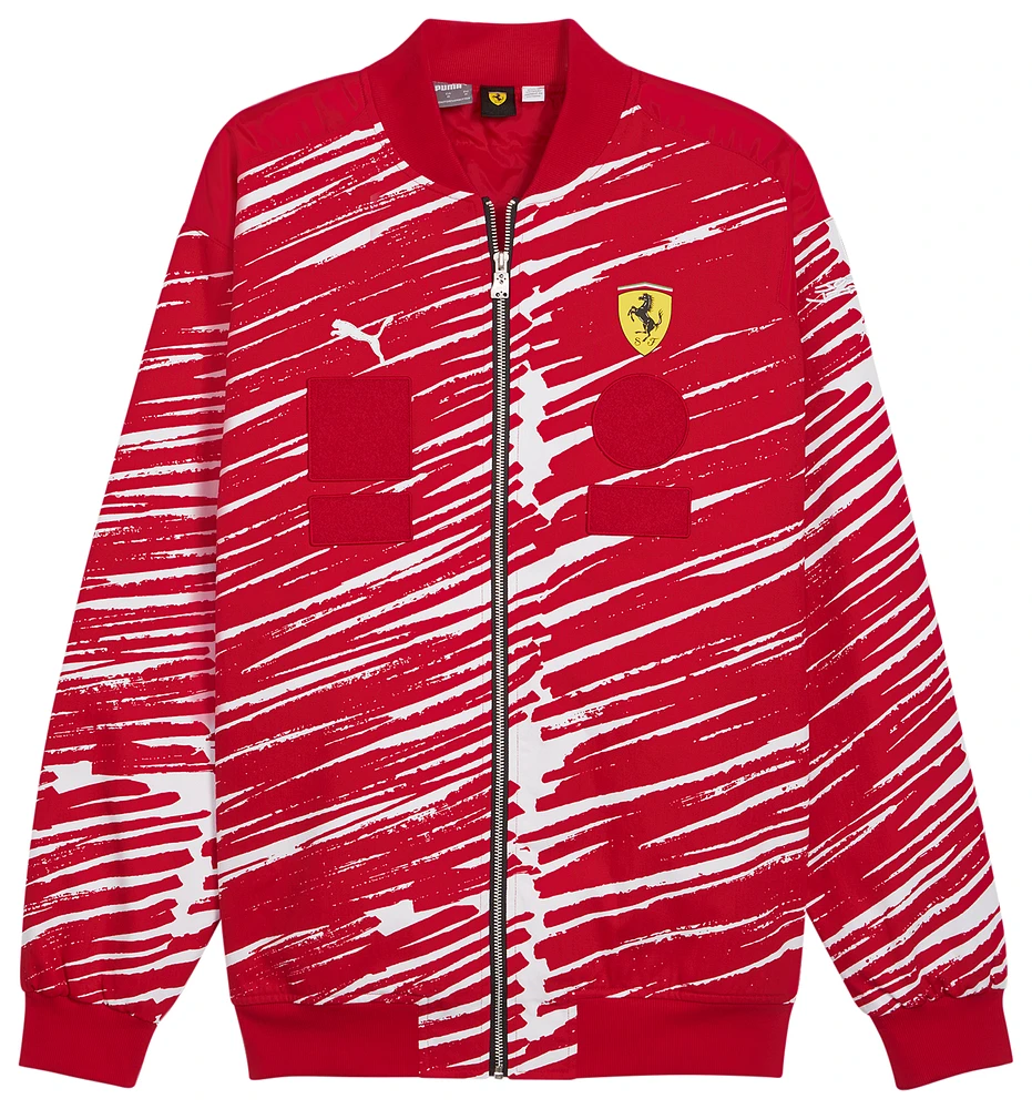 PUMA Mens PUMA Joshua Vides For Scuderia Ferrari Race Jacket