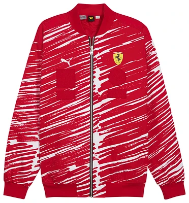 PUMA Mens Joshua Vides For Scuderia Ferrari Race Jacket - Rosso Corsa