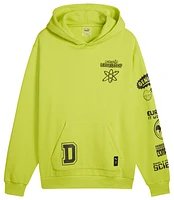 PUMA Mens PUMA Dexters Laboratory Hoodie - Mens Lime Pow Size S