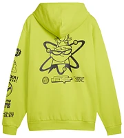 PUMA Mens PUMA Dexters Laboratory Hoodie - Mens Lime Pow Size S