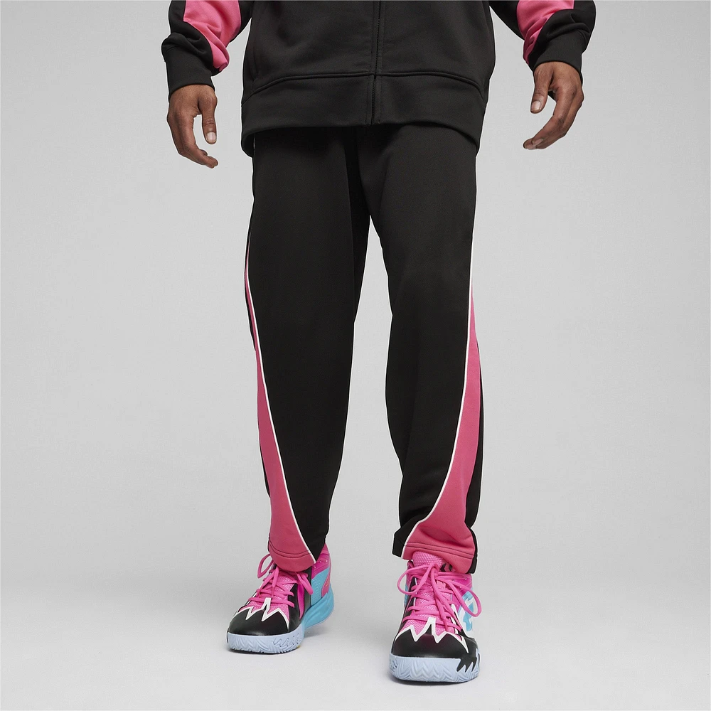 PUMA Mens Scoot x NL T-73 Pants - Black/Pink