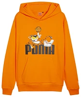 PUMA Mens Hoops x Cheetos Hoodie - Black/Rickie Orange