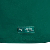 PUMA Mens X SQUID GAME Graphic T-Shirt - Teal