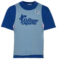 PUMA Mens Hoops x KidSuper T-Shirt - Blue/Blue