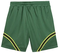 PUMA Mens Melo TMNT All Out Print Shorts - Green/Pink