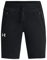 Under Armour Boys Pennant Shorts - Boys' Grade School White/Black