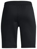 Under Armour Boys Pennant Shorts - Boys' Grade School White/Black