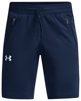 Under Armour Boys Under Armour Pennant Shorts - Boys' Grade School White/Academy Size M