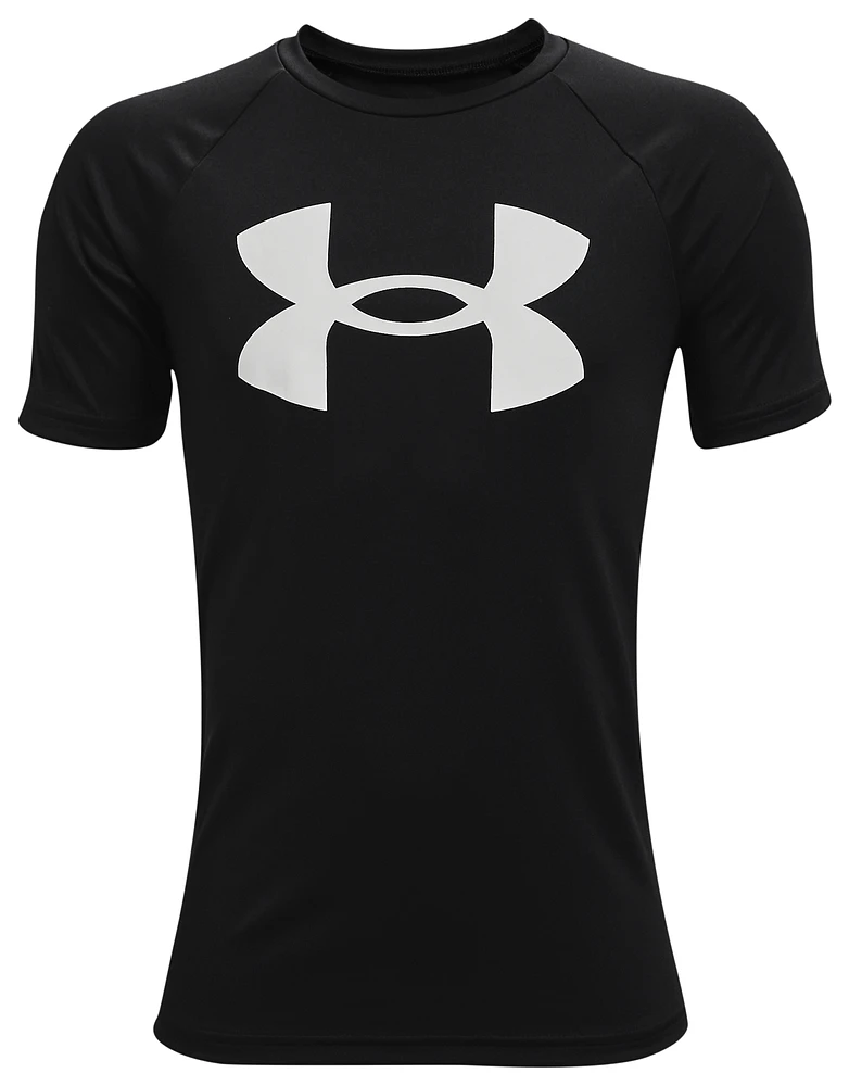 Under Armour Boys Under Armour Tech Big Logo Short Sleeve T-Shirt - Boys' Grade School Black Size XL