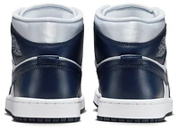 Jordan Womens 1 Mid SE - Shoes Midnight Navy/Football Gray