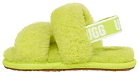 UGG Girls Oh Yeah Slides - Girls' Toddler Shoes Green/Key Lime