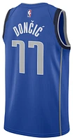 Nike Mens Luka Doncic Nike Mavericks Swingman Jersey - Mens Game Royal/Collegiate Navy Size S