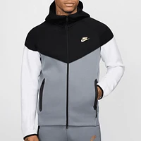 Nike Chandail à capuchon avec glissière complète en molleton Tech - Pour hommes