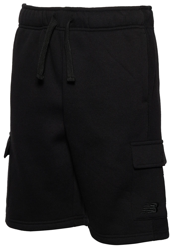 New Balance Athletics Cargo Fleece Shorts  - Boys' Grade School