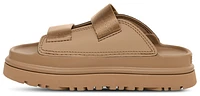 UGG Girls Goldenglow Slides - Girls' Grade School Shoes Dark Sand/Dark Sand