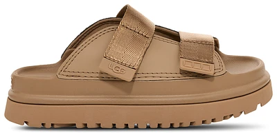 UGG Girls Goldenglow Slides - Girls' Grade School Shoes Dark Sand/Dark Sand