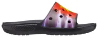 Crocs Classic Tie Dye Graphic Slides - Women's