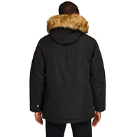 Timberland Mens Scar Ridge Parka - Black/Black