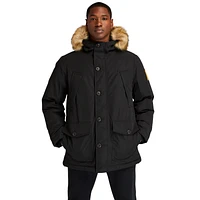 Timberland Mens Scar Ridge Parka - Black/Black