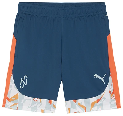 PUMA Mens Neymar JR Training Shorts - Hot Heat/Ocean Tropic