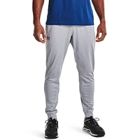 Under Armour Mens Under Armour Tricot Joggers - Mens Mod Gray Heather/Black Size XL