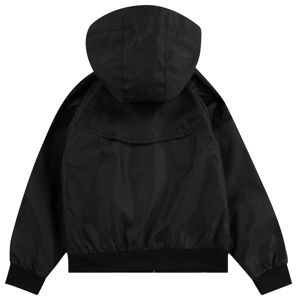 Nike Boys Windrunner Jacket - Boys' Toddler Black/White