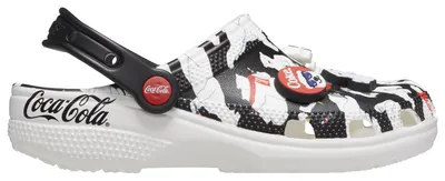 Crocs Mens Coca-Cola Classic Polar Bear Clogs - Shoes White/Black