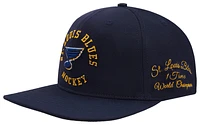 Pro Standard Mens Pro Standard Blues Hybrid Snapback Cap - Mens Midnight Size One Size