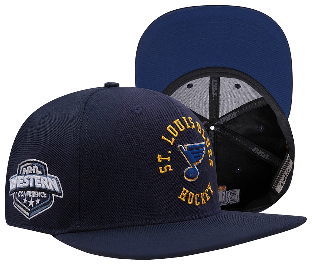 Pro Standard Mens Pro Standard Blues Hybrid Snapback Cap - Mens Midnight Size One Size